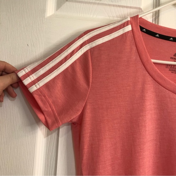 Adidas 3 Stripes AeroReady Tee - Picture 4 of 13